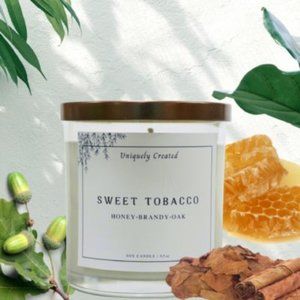 Sweet Tobacco Natural Soy Wax Candles